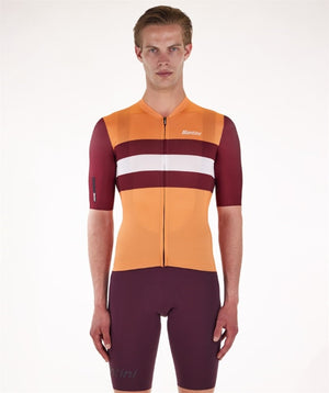 Santini ECO Bengal Herre Jersey Orange