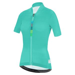 Santini Jersey Dame Aqua