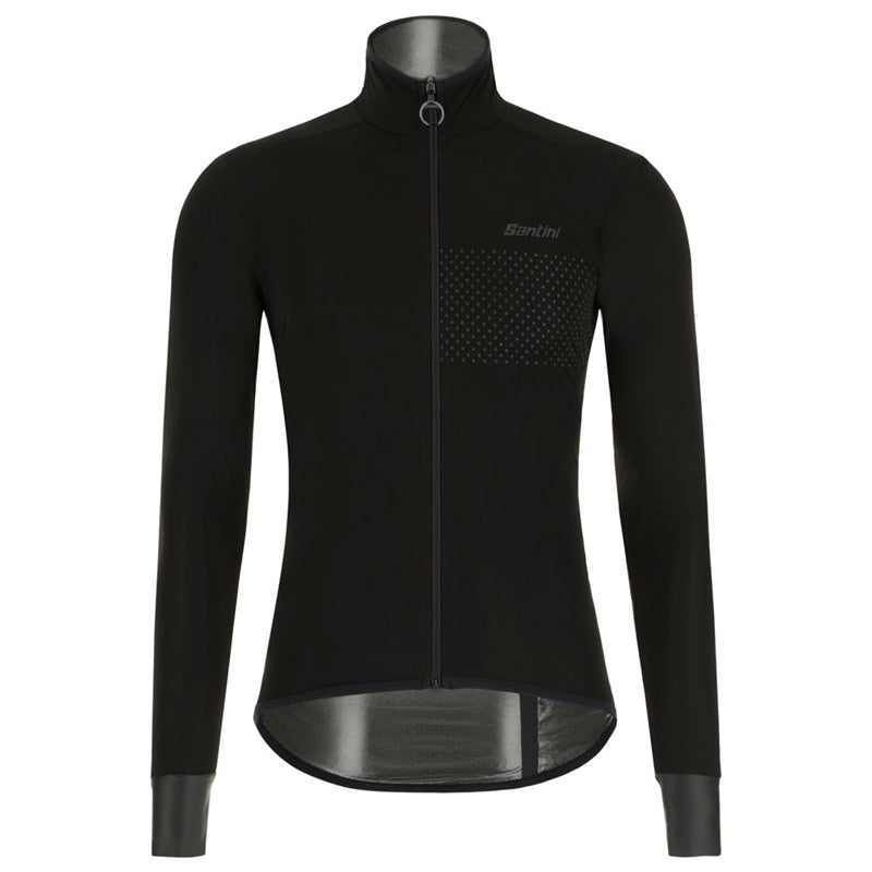 Santini Guard Nimbus Rainproof Jakke Mand Sort