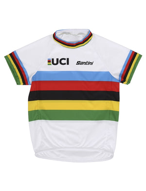 Santini VM Jersey Baby Hvid Onesize