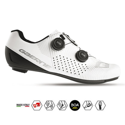 Gaerne G.Fuga Road  Carbon sole 10.0 Cykelsko Mat Hvid