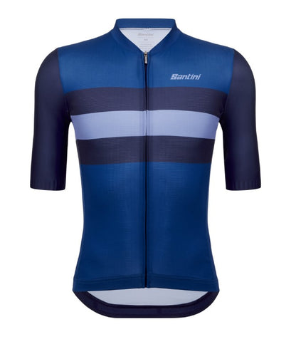 Santini ECO Bengal Herre Jersey Blu Nautica