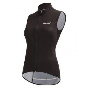 Santini Nebula Puro Wind Vest Dame Sort