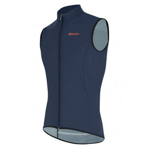 Santini Nebula Puro Wind Vest Herre Blu Nautica