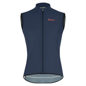 Santini Nebula Puro Wind Vest Herre Blu Nautica