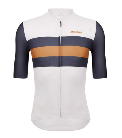 Santini ECO Bengal Herre Jersey Hvid