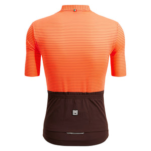 Santini Color Riga S/S Jersey Orange