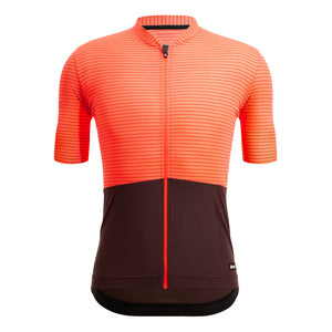 Santini Color Riga S/S Jersey Orange