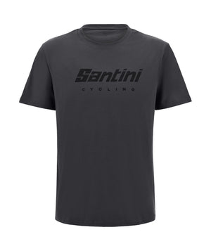 Santini Cycling Brand T-Shirt Unisex Grå