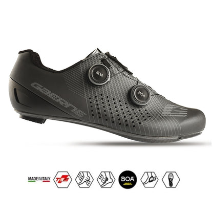 Gaerne  G.Fuga Road Carbon sole 10.0 Cykelsko Mat Sort