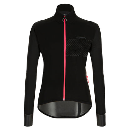 Santini Guard Nimbus Rainproof Jakke Dame Sort