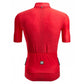 Santini Colore Puro SS Jersey Herre Rød