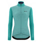 Santini Colore Puro LS Jersey Dame Acqua