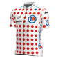 Santini Replica Polka Dot TDF KOM SS Jersey Prik.