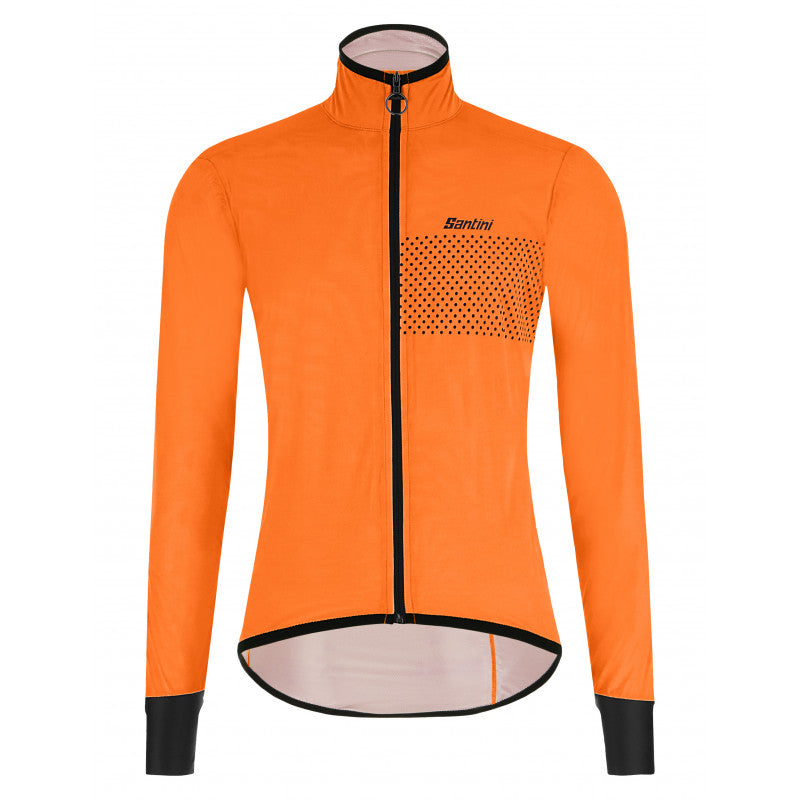 Santini Guard Nimbus Rainproof Jakke Mand Orange