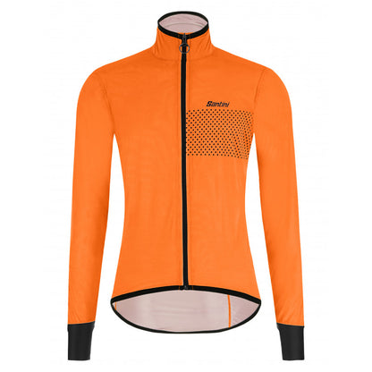 Santini Guard Nimbus Rainproof Jakke Mand Orange