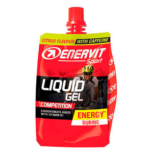 Enervit S.Liquid Gel Comp Citrus m/koffein 18x60ml