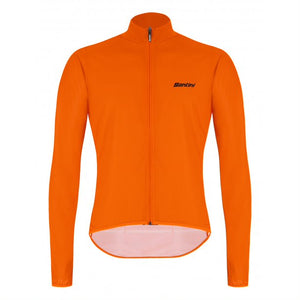 Santini Nebula Puro Windbreaker Herre Arancio Fluo