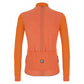 Santini Colore Puro LS Jersey Herre Arancio Fluo