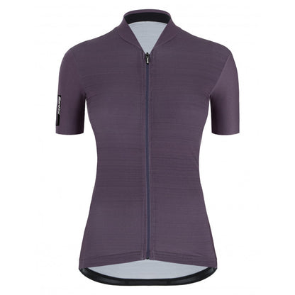 Santini Color SS Jersey Dame Aubergine