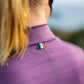 Santini Color SS Jersey Dame Aubergine