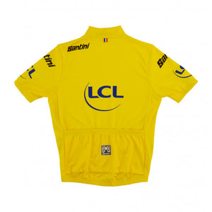 Santini TDF Class. Leader SS Jersey Gul Børn