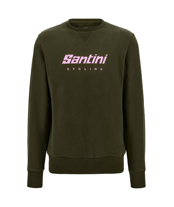 Santini Cycling Brand Sweatshirt Unisex Grøn