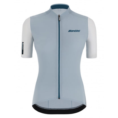 Santini Redux Stamina SS Jersey Dame Silver Bullet